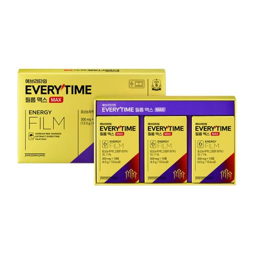 [Jung Kwan Jang] Korean Red Ginseng Extract Every Time FILM MAX (300mg*45Sheets) - Daebak