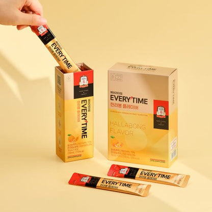 [Jung Kwan Jang] Korean Red Ginseng Extract Every Time Hallabong Flavor (10ml*20 Sticks) - Daebak