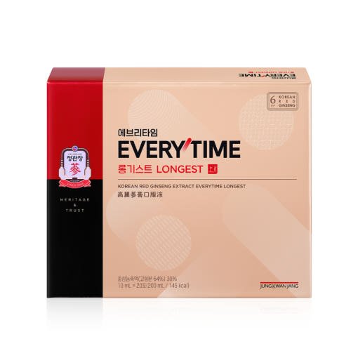 [Jung Kwan Jang] Korean Red Ginseng Extract Every Time LONGEST (10mg*20ea) - Daebak