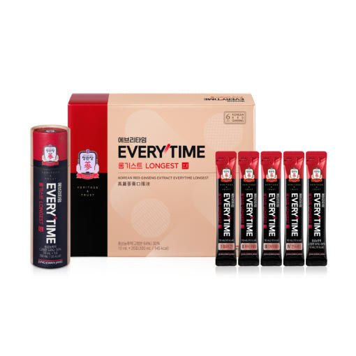 [Jung Kwan Jang] Korean Red Ginseng Extract Every Time LONGEST (10mg*20ea) - Daebak