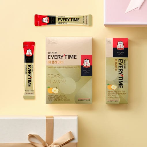 [Jung Kwan Jang] Korean Red Ginseng Extract Every Time PEAR FLAVOR (10ml*20 Sticks) - Daebak
