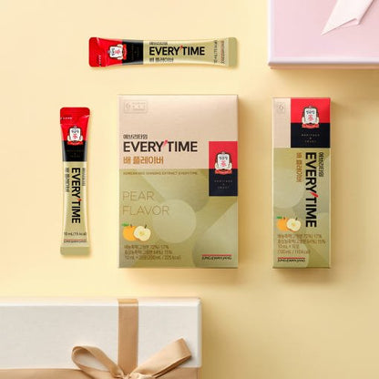 [Jung Kwan Jang] Korean Red Ginseng Extract Every Time PEAR FLAVOR (10ml*20 Sticks) - Daebak