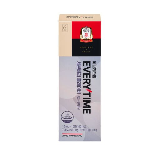 [Jung Kwan Jang] Korean Red Ginseng Extract Everytime Sevenberry Flavor (10ml*20 Sticks) - Daebak