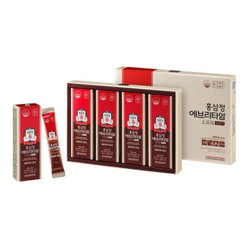 [Jung Kwan Jang] Korean Red Ginseng Extract EveryTime Soft 10mg*20Packs - Daebak