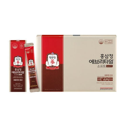 [Jung Kwan Jang] Korean Red Ginseng Extract EveryTime Soft 10mg*20Packs - Daebak