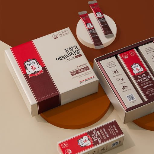 [Jung Kwan Jang] Korean Red Ginseng Extract EveryTime Soft 10mg*30Packs - Daebak