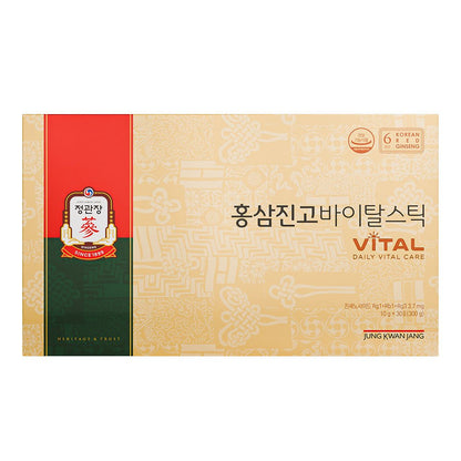 [Jung Kwan Jang] Korean Red Ginseng Extract Jin Go vital Stick 10g*30ea - Daebak