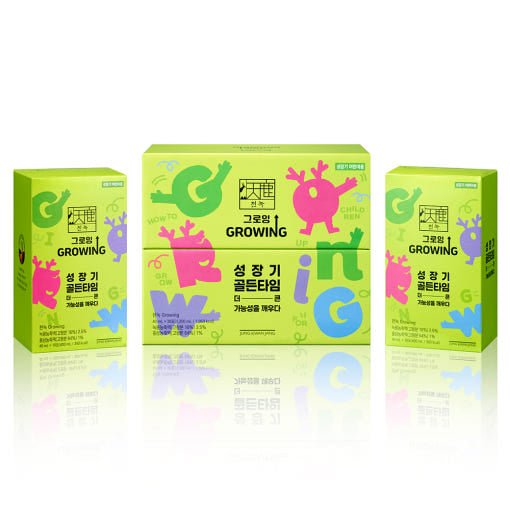 [Jung Kwan Jang] Korean Red Ginseng Extract Kid CheonNok GROWING 40ml*30ea - Daebak