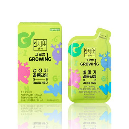 [Jung Kwan Jang] Korean Red Ginseng Extract Kid CheonNok GROWING 40ml*30ea - Daebak