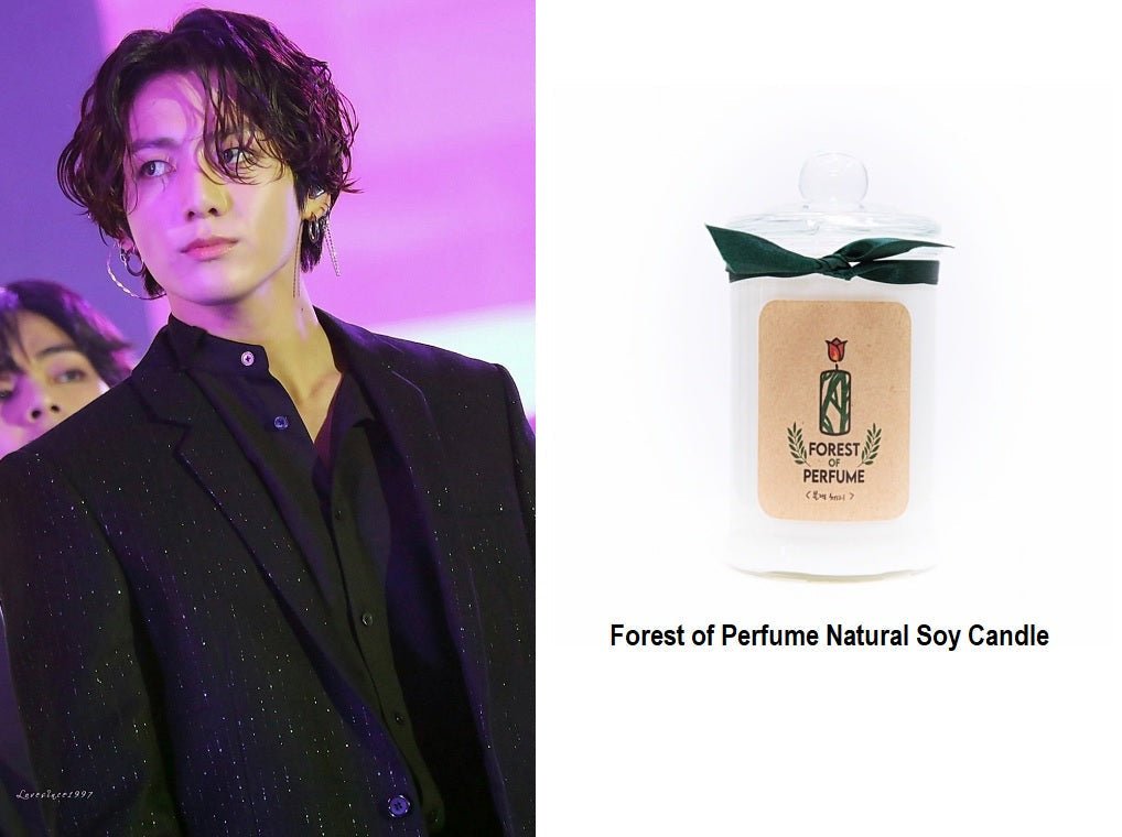 (Jungkook's Pick!) Forest of Perfume Natural Soy Candle (Downy April) 750g - Daebak