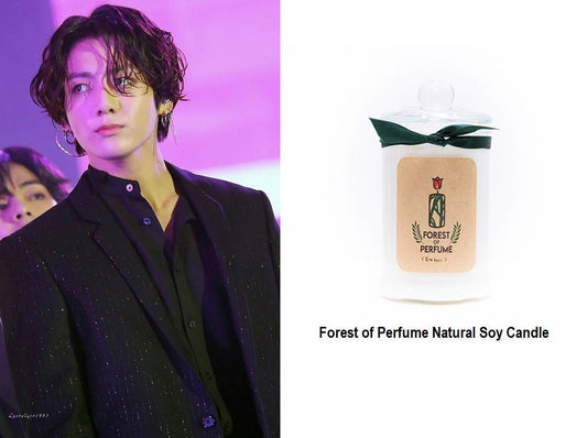 (Jungkook's Pick!) Forest of Perfume Natural Soy Candle (Downy April) 750g - Daebak