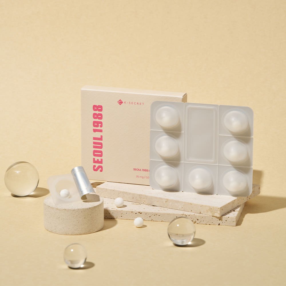 K-SECRET SEOUL 1988 BOOSTING BALL : COLLAGEN 100% 35mg X 7ea - Daebak