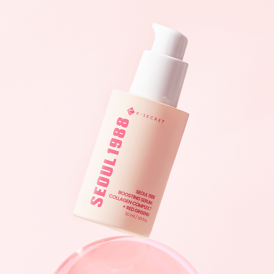 K-SECRET SEOUL 1988 BOOSTING SERUM : COLLAGEN COMPLEX 7 + RED GINSENG 30ml - Daebak
