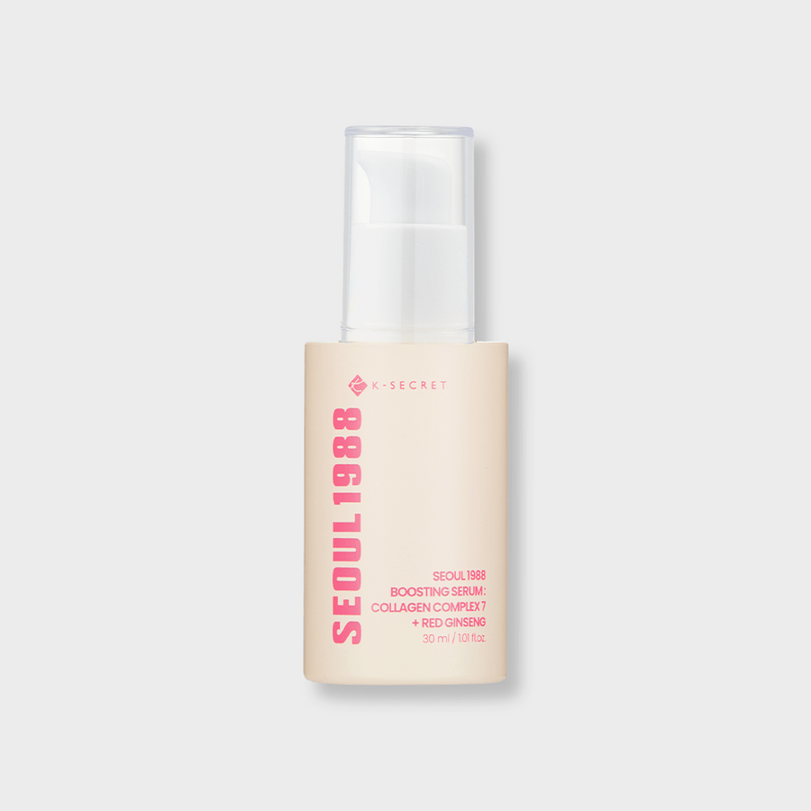 K-SECRET SEOUL 1988 BOOSTING SERUM : COLLAGEN COMPLEX 7 + RED GINSENG 30ml - Daebak