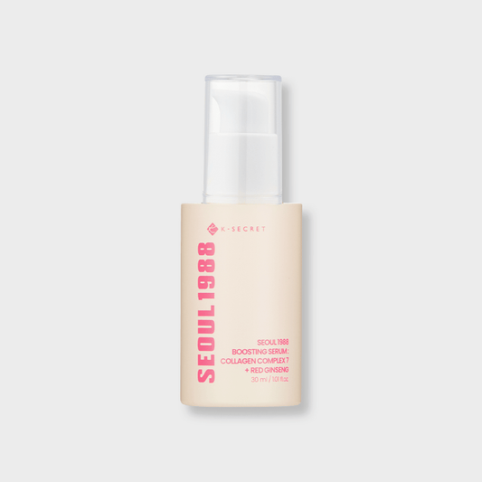 K-SECRET SEOUL 1988 BOOSTING SERUM : COLLAGEN COMPLEX 7 + RED GINSENG 30ml - Daebak
