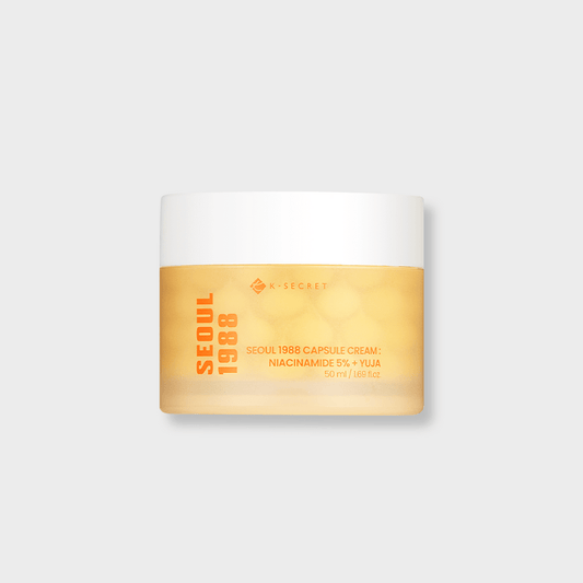 K-SECRET SEOUL 1988 CAPSULE CREAM : NIACINAMIDE 5% + YUJA 50ml - Daebak