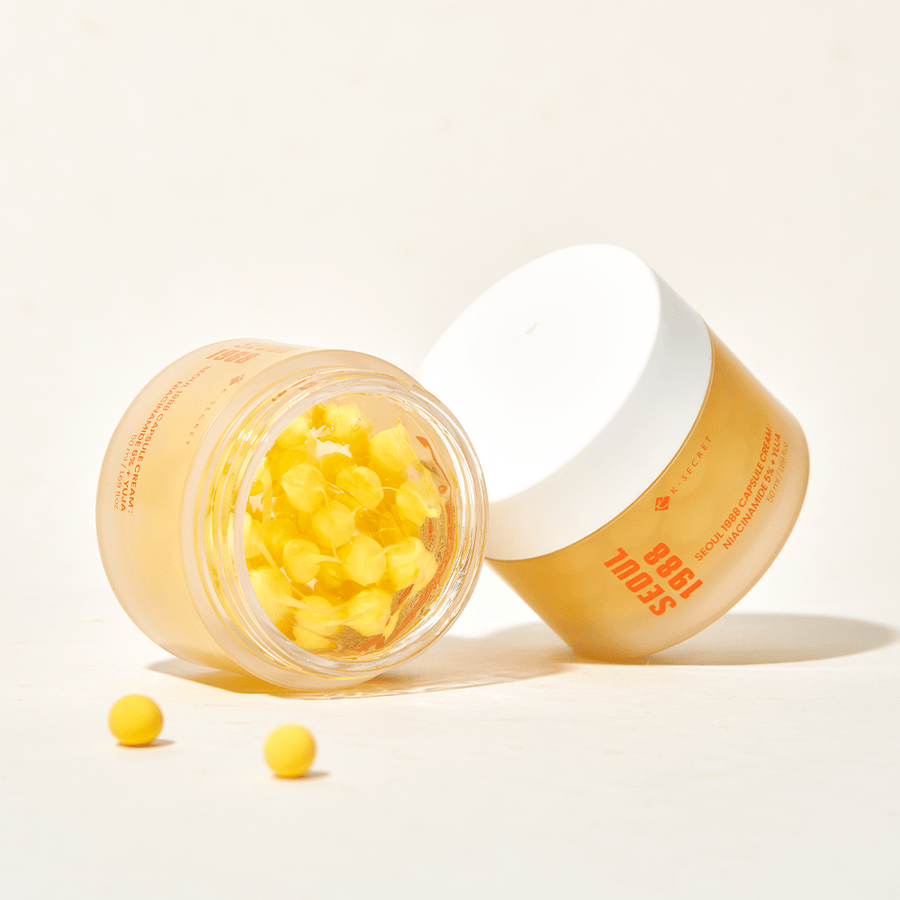 K-SECRET SEOUL 1988 CAPSULE CREAM : NIACINAMIDE 5% + YUJA 50ml - Daebak