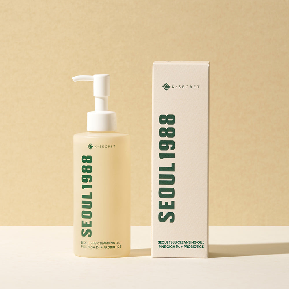K-SECRET SEOUL 1988 Reinigungsöl : Kiefer-Cica 1% + Probiotika 200ml