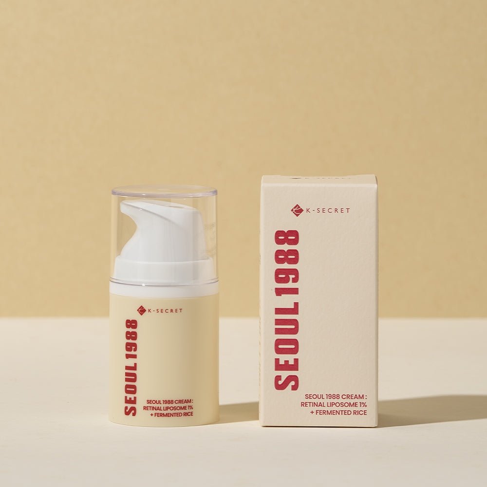 K-SECRET SEOUL 1988 Cream : Retinal Liposome 1% + Fermented Rice 50ml - Daebak
