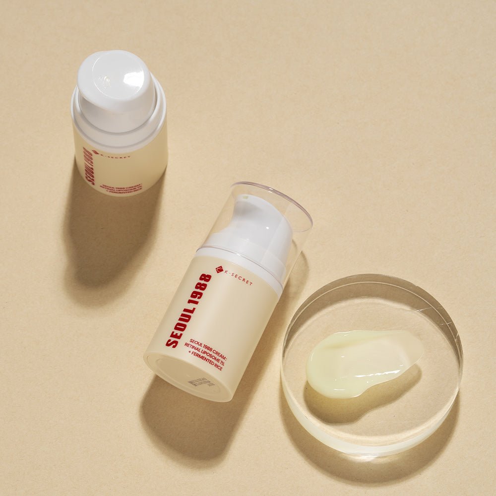 K-SECRET SEOUL 1988 Cream : Retinal Liposome 1% + Fermented Rice 50ml - Daebak