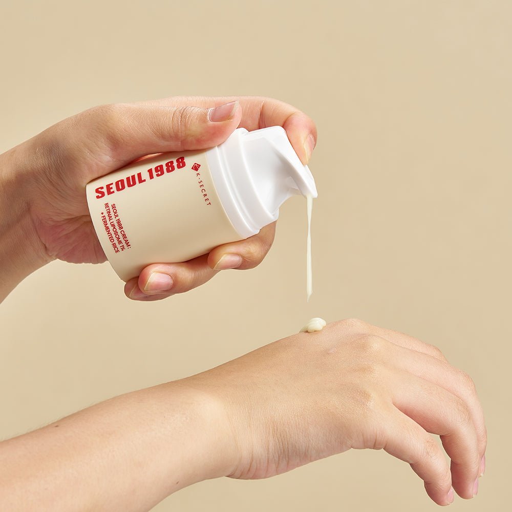 K-SECRET SEOUL 1988 Cream : Retinal Liposome 1% + Fermented Rice 50ml - Daebak