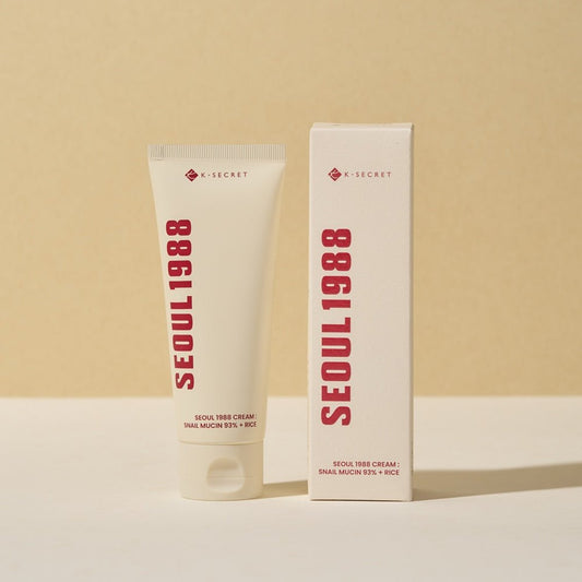 K-SECRET SEOUL 1988 Cream : Snail Mucin 93% + Rice 100ml - Daebak