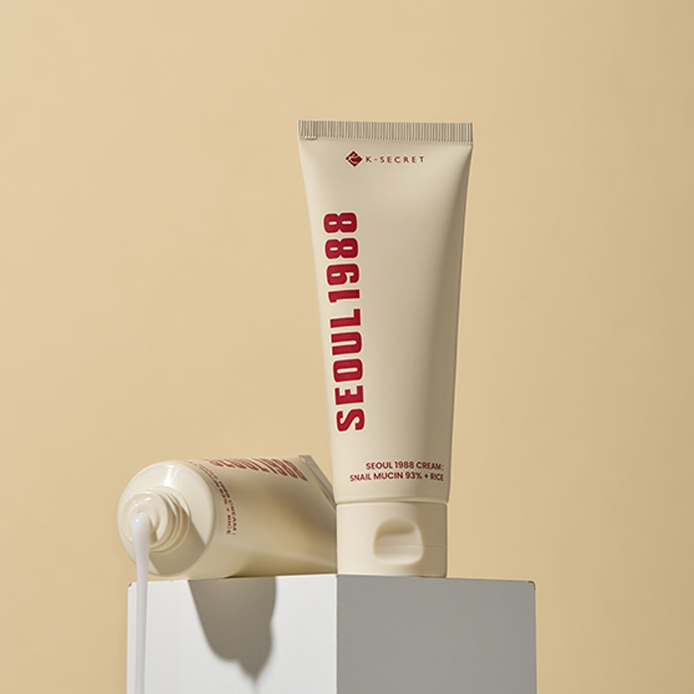 K-SECRET SEOUL 1988 Cream : Snail Mucin 93% + Rice 100ml - Daebak