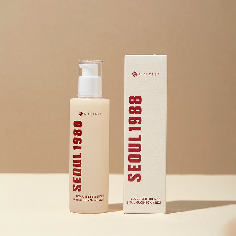 K-SECRET SEOUL 1988 Essence : Snail Mucin 97% + Rice 100ml - Daebak