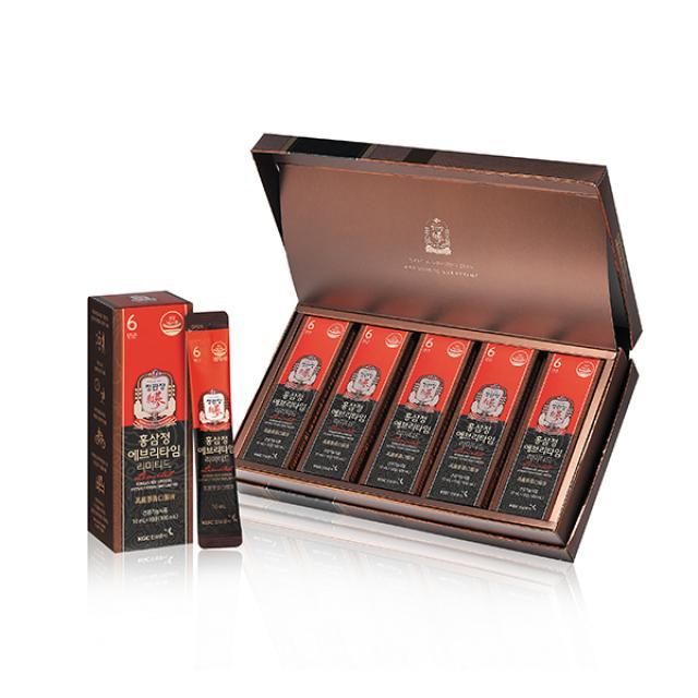 [KGC Cheong Kwan Jang] Korean Red Ginseng EveryTime Limited 10ml x 50 Sticks - Daebak