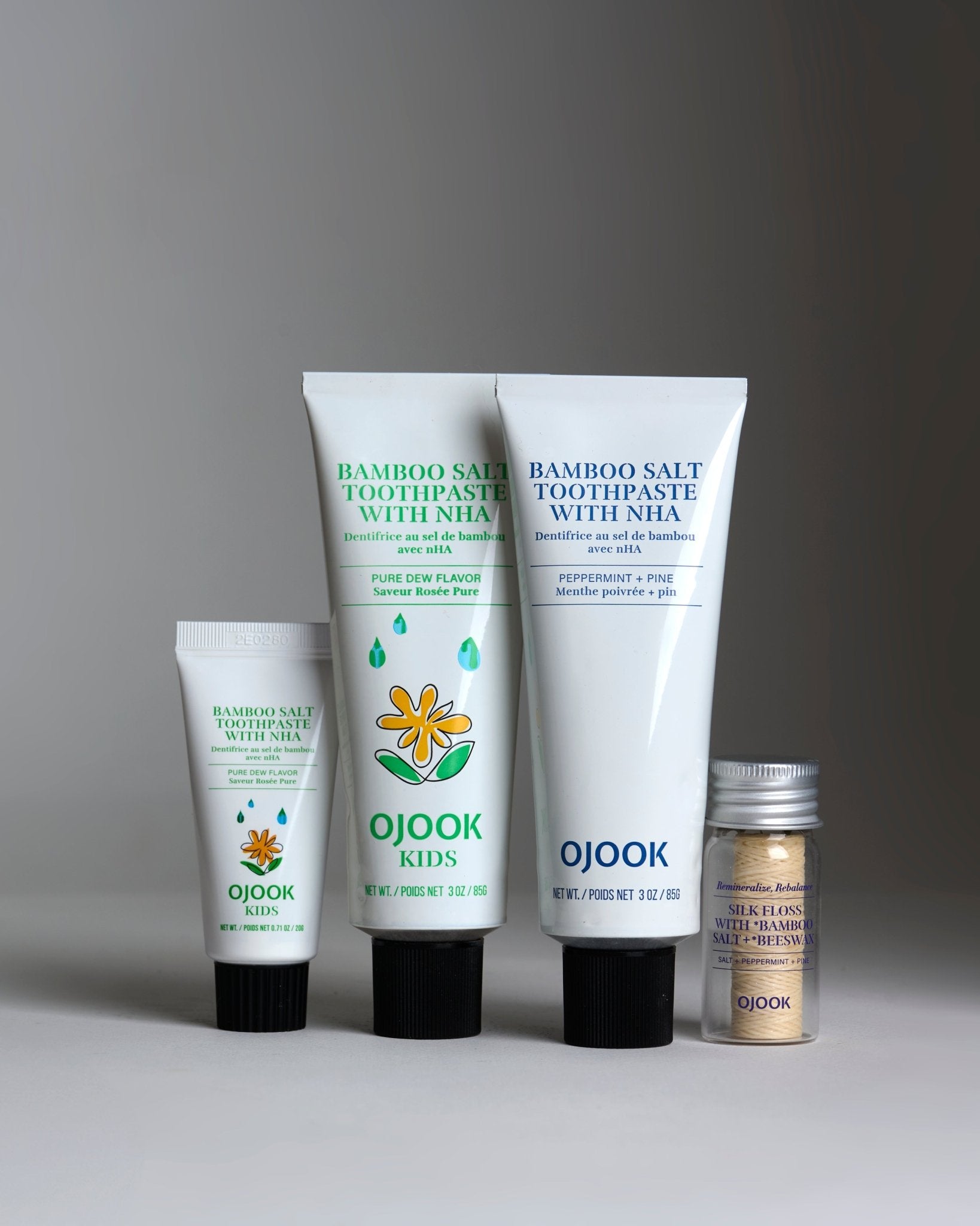 Kids Bamboo Salt Toothpaste with nHA - Pure Dew - Daebak