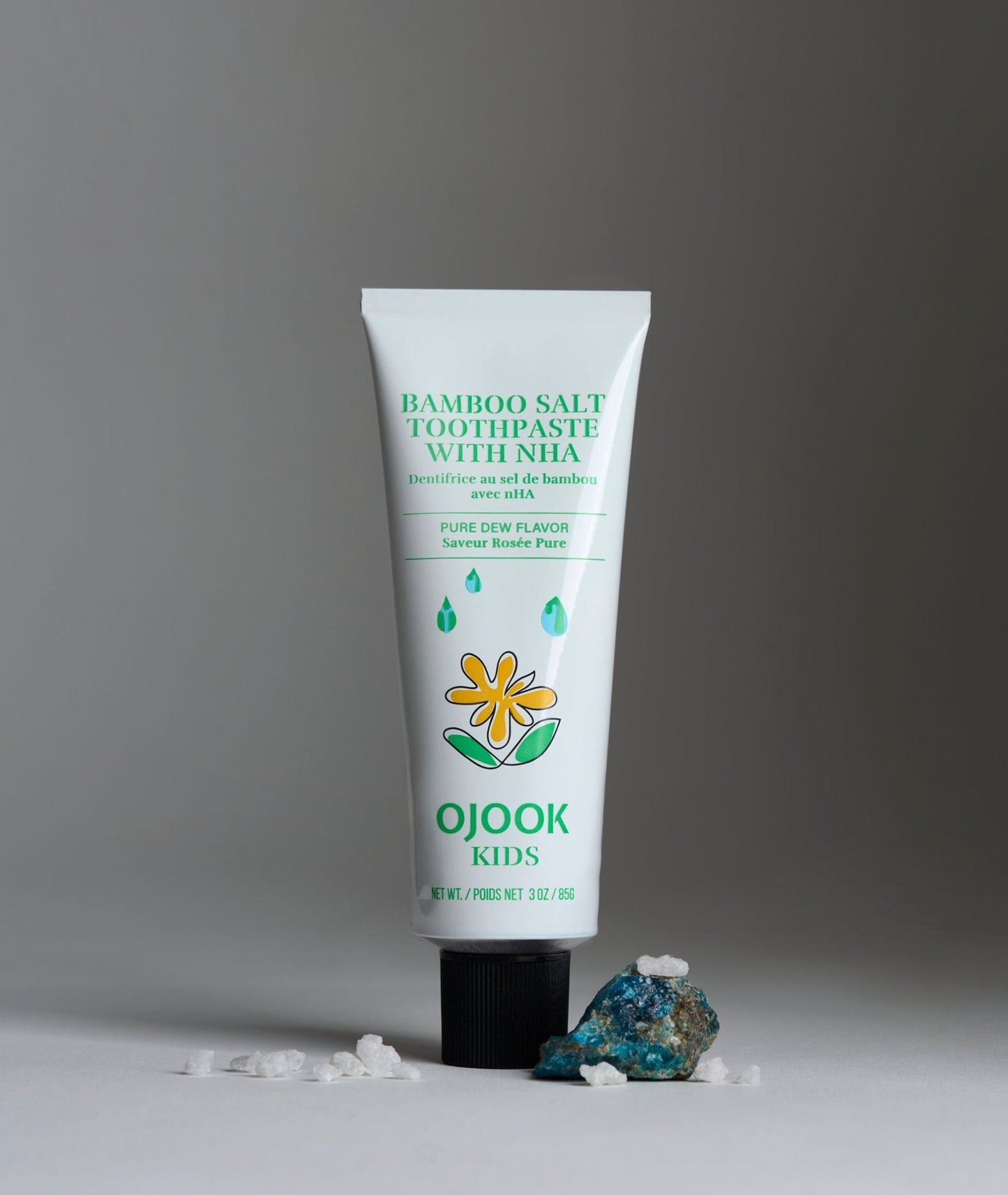 Kids Bamboo Salt Toothpaste with nHA - Pure Dew - Daebak