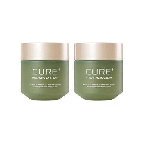 [KIM JEONG MOON Aloe] Cure Plus intensive 2X Cream 50g X 2ea - Daebak
