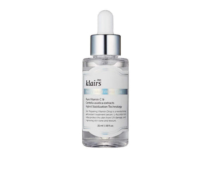KLAIRS Freshly Juiced Vitamin Drop, sérum à 5% de vitamine C pure hypoallergénique, 35ml, 1.18oz | un puissant rajeunisseur cutané