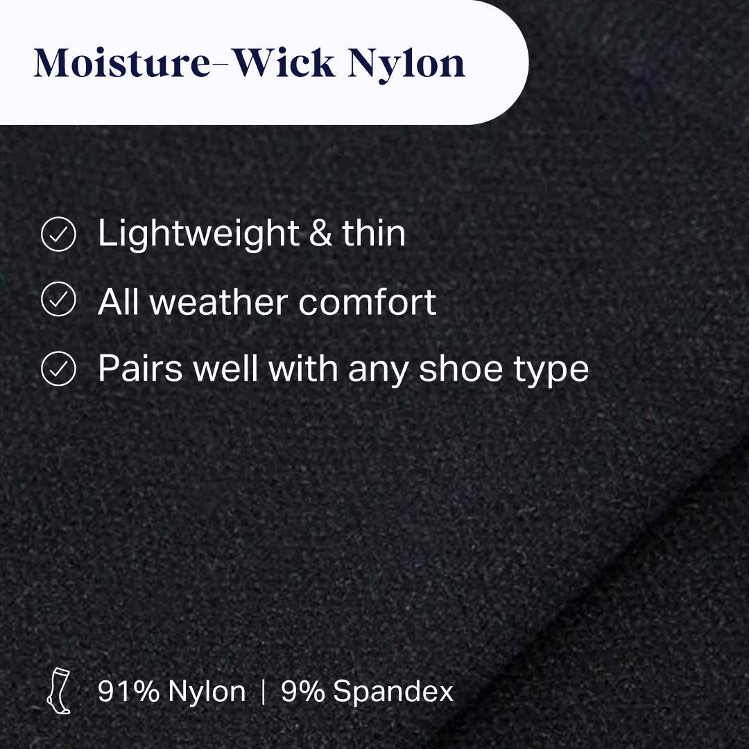 Knee-High Compression Socks - 3 Pack Solids - Daebak