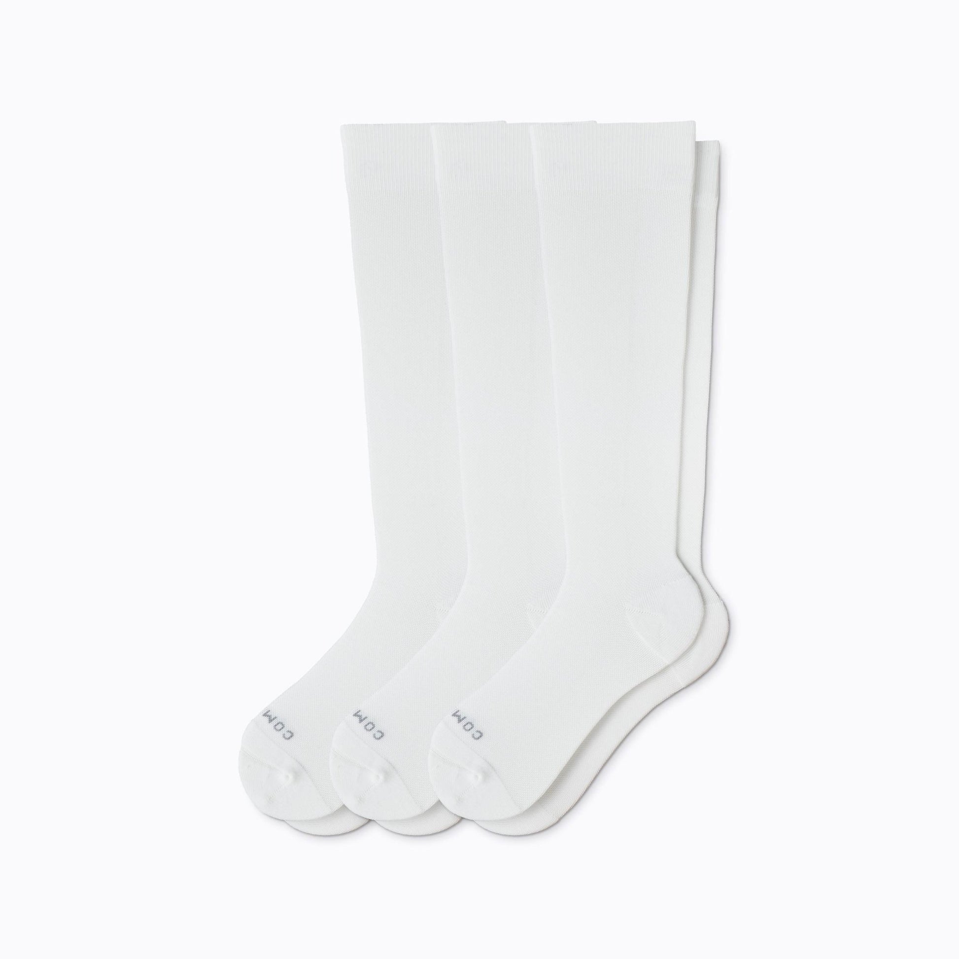 Knee-High Compression Socks - 3 Pack Solids - Daebak