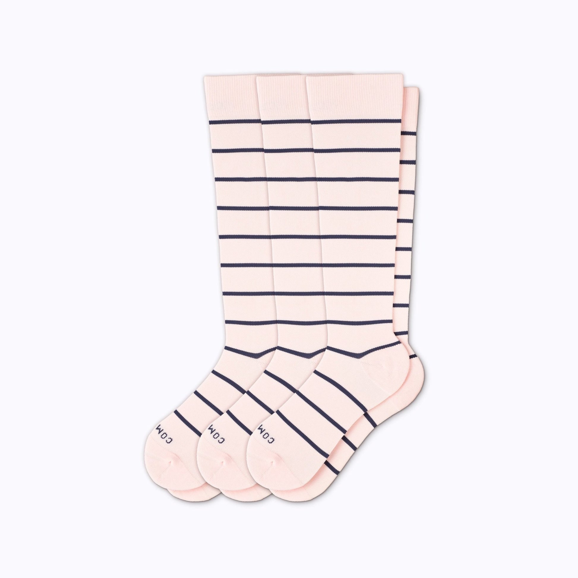 Knee-High Compression Socks - 3 Pack Stripes - Daebak