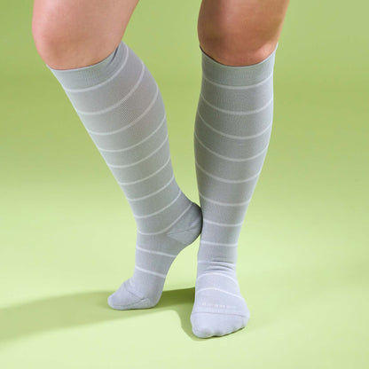 Knee-High Compression Socks - Stripes - Daebak