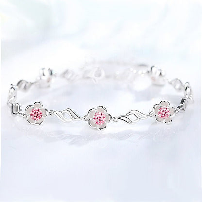 Korean Girlfriends Five Flowers Sweet Super Fairy Small Gifts Bracelets - Daebak