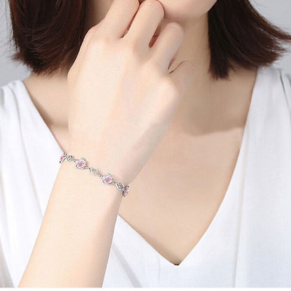 Korean Girlfriends Five Flowers Sweet Super Fairy Small Gifts Bracelets - Daebak