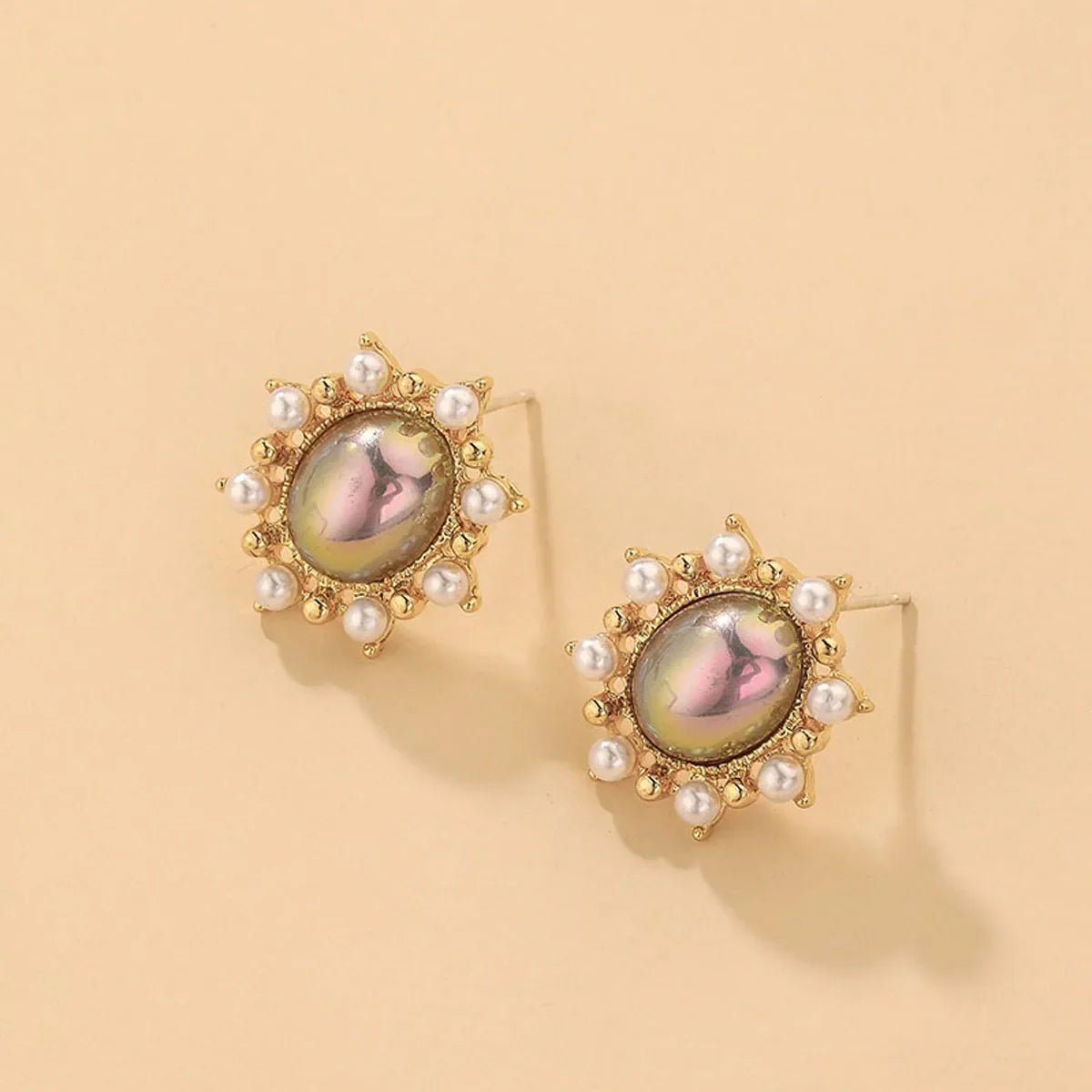 Korean Heart Drop Earrings For Women Girl Romantic Valentine's Day Gift Fashion Jewelry Trend Hanging Pearl Cute Bowknot Earring - Daebak