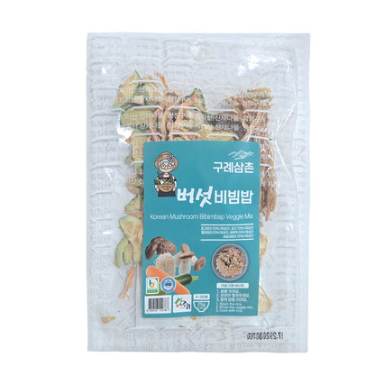 Korean Mushroom Bibimbap Veggie Mix (25g) - Daebak