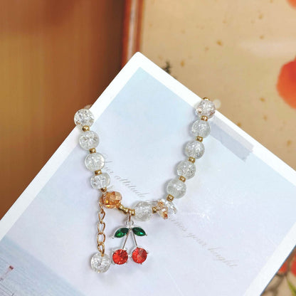 Korean Princess Female Hot Flower Beaded Bracelets - Daebak