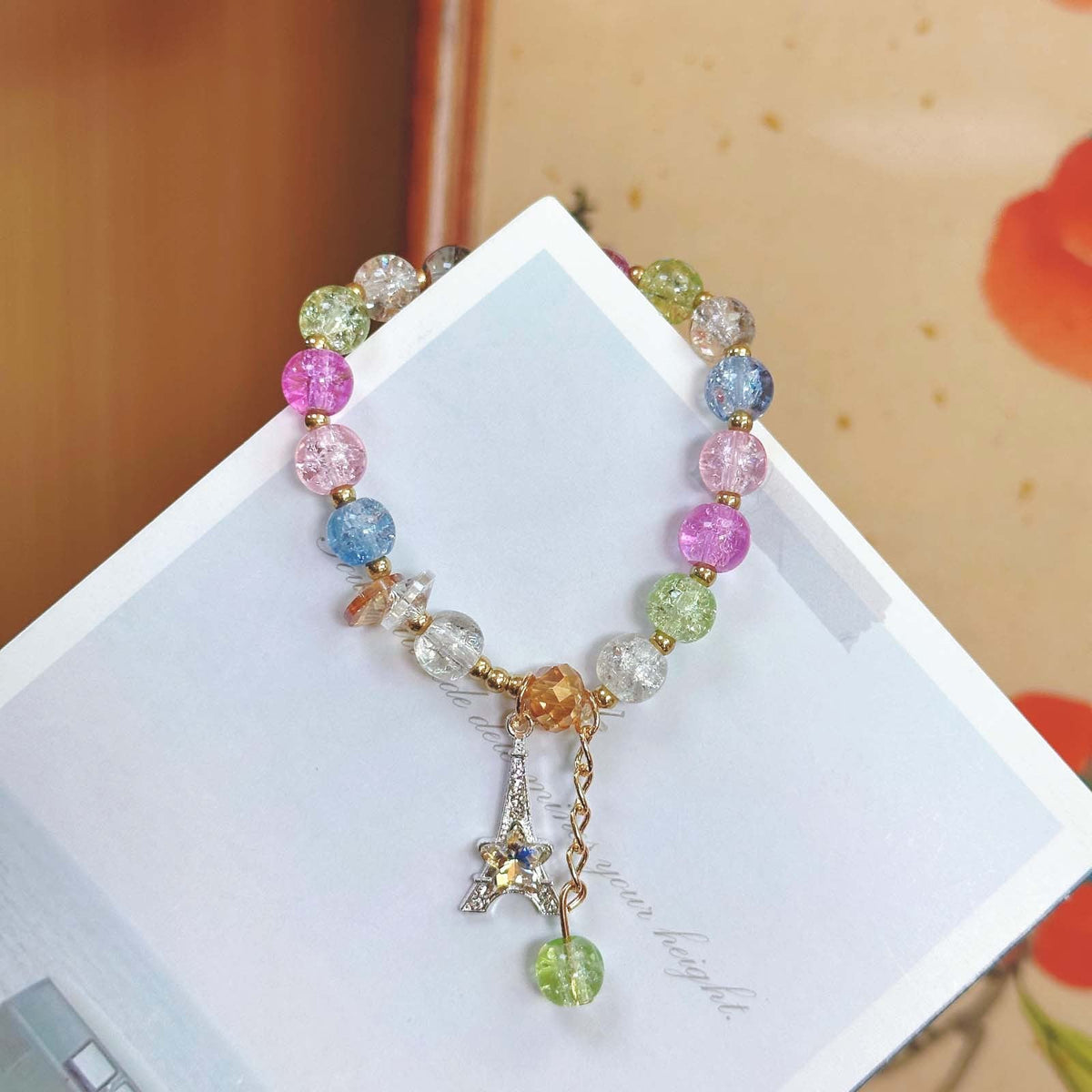 Korean Princess Female Hot Flower Beaded Bracelets - Daebak