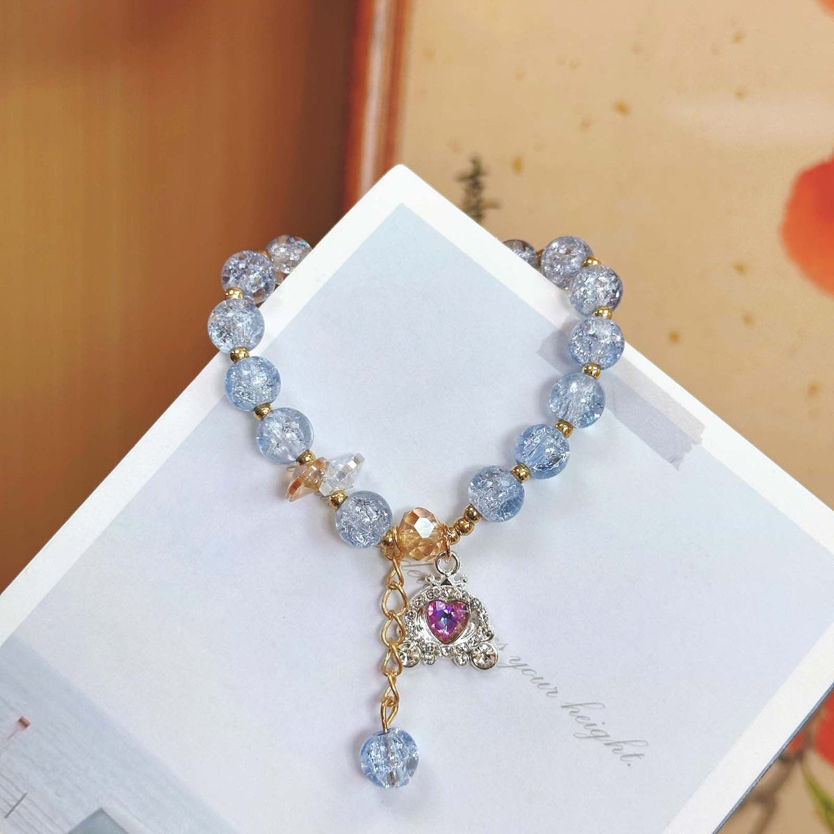 Korean Princess Female Hot Flower Beaded Bracelets - Daebak