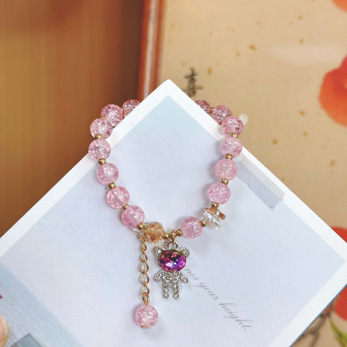 Korean Princess Female Hot Flower Beaded Bracelets - Daebak