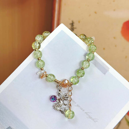 Korean Princess Female Hot Flower Beaded Bracelets - Daebak