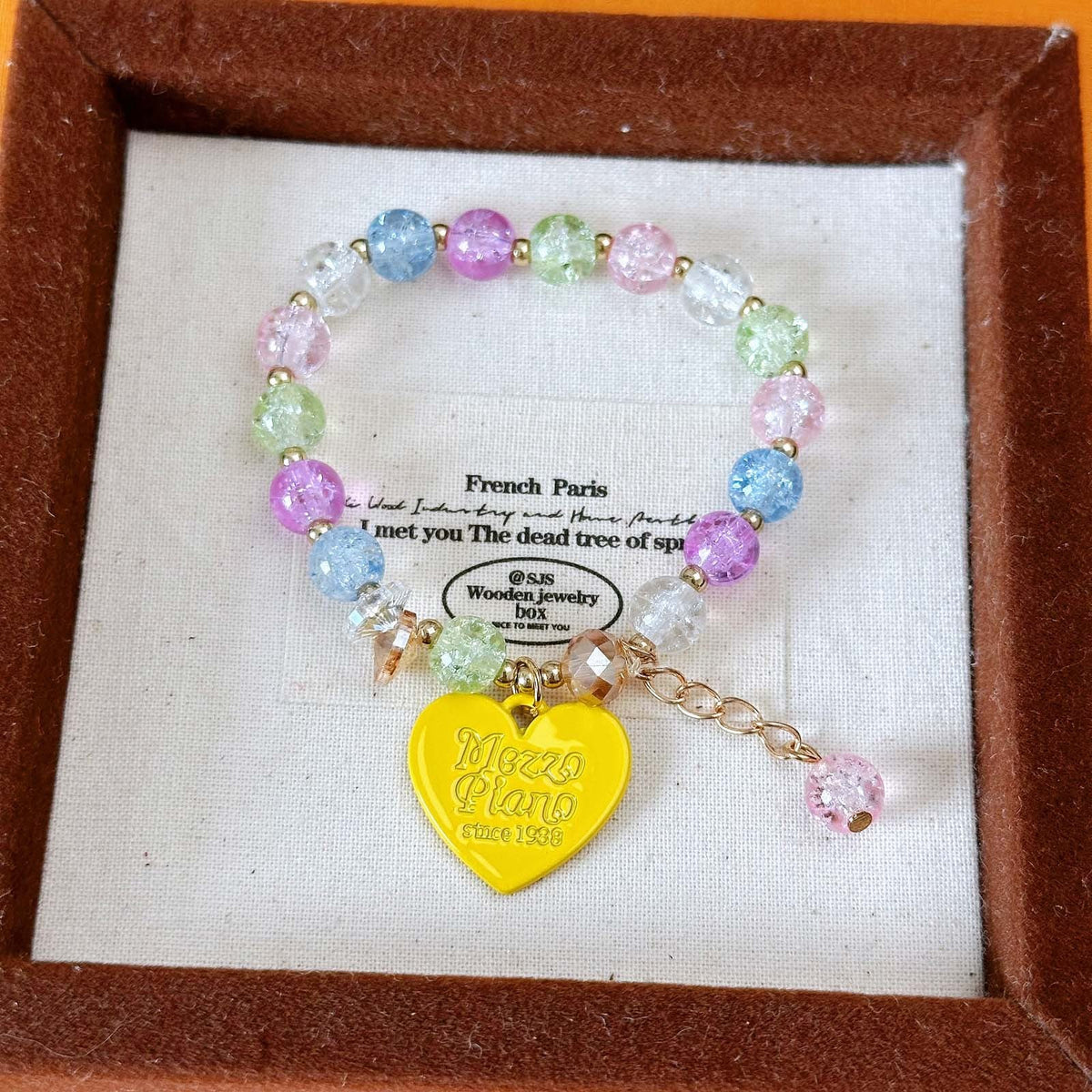 Korean Princess Female Hot Flower Beaded Bracelets - Daebak