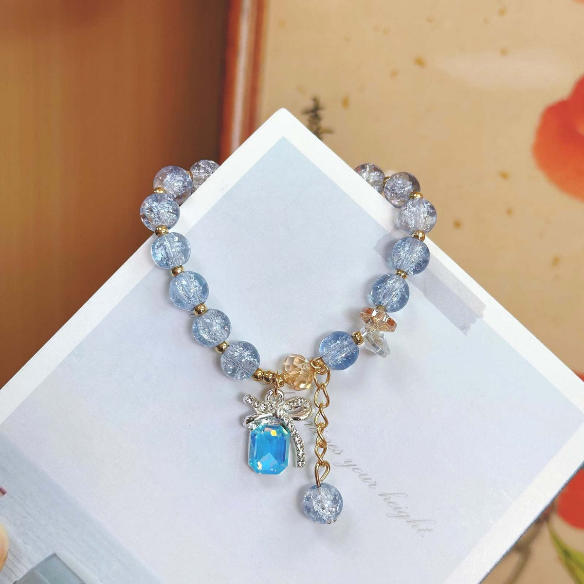 Korean Princess Female Hot Flower Beaded Bracelets - Daebak
