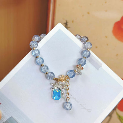 Korean Princess Female Hot Flower Beaded Bracelets - Daebak