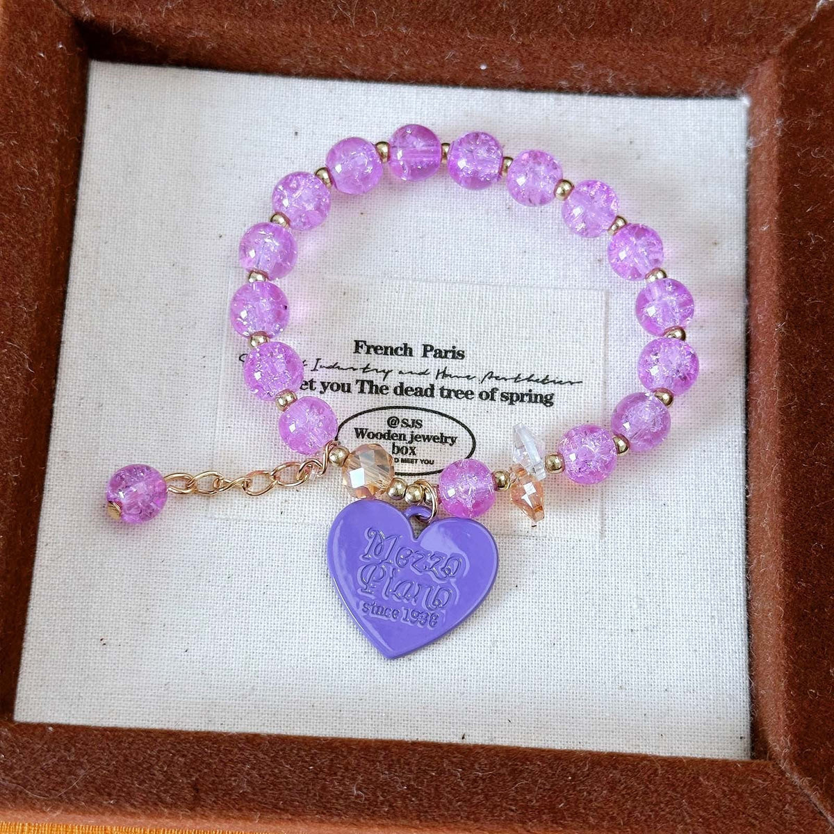 Korean Princess Female Hot Flower Beaded Bracelets - Daebak